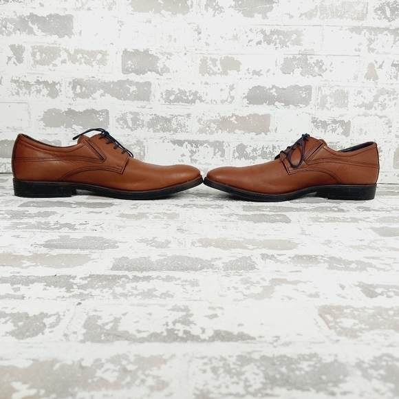 Sioux Tex Brown Leather Comfort Formal Lace-Up Shoes V464 - Picture 7 of 12